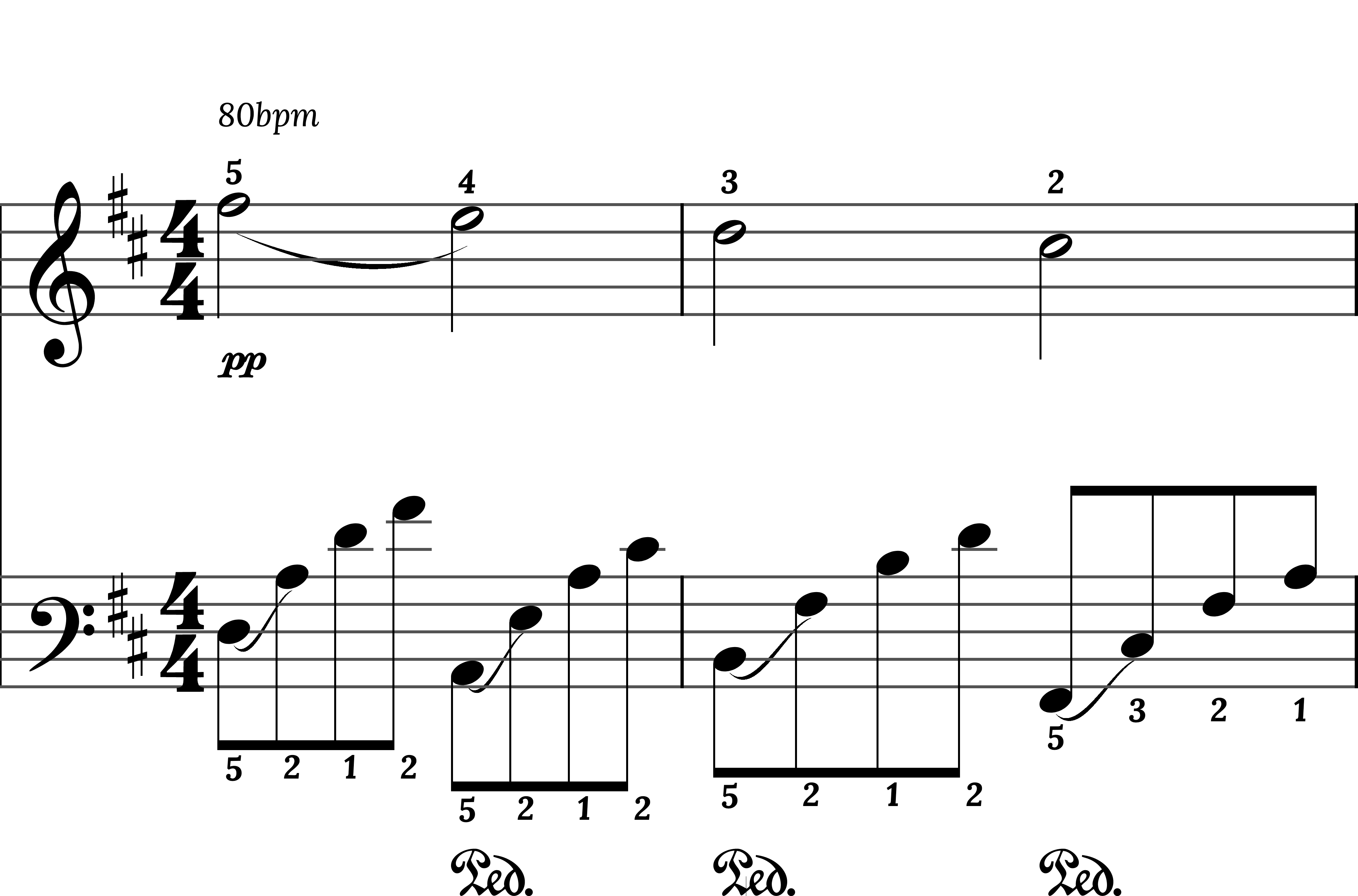 Preview of sheet music for Canon in D